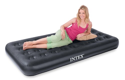 Intex Twin Airbed Velvet Flocked, Intex Twin Bed Air Mattresses