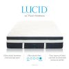 LUCID-14-Inch-Plush-Memory-Foam-Mattress-Four-Layer-Infused-with-Bamboo-Charcoal-CertiPUR-US-Certified-25-Year-Warranty-King-0-1