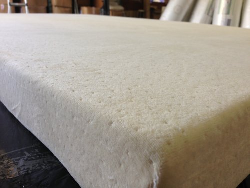 Soft-Heaven-Mattress-Topper-Cover-All-Around-Zipper-Non-Skid-Bottom-Hypoallergenic-Bed-Bug-Dust-Mite-Luxury-Jacquard-Velour-Fabric-Replacement-Cover-for-2-3-or-4-Thick-Memory-Foam-or-Latex-Mattress-To-0