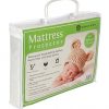 1-Softest-Crib-Mattress-Protector-Pad-From-Bamboo-Rayon-Fiber-by-Margaux-May-Waterproof-Fitted-Quilted-Mattress-Protector-Pad-for-Your-Crib-High-Absorbency-and-Stain-Protection-Baby-Cover-Made-for-Sup-0-0