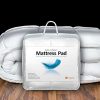 Hospitology-Heavenly-Microfiber-Goose-Down-Alternative-Overstuffed-Mattress-Pad-Topper-60-Inch-by-80-Inch-Queen-0-0