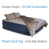 Ivation-Inflatable-Queen-Air-Bed-Double-Height-40-Air-Coil-Mattress-Construction-with-Built-in-Plug-in-Pump-BlueBeige-0-1
