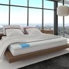 MILLIARD-2-Gel-Infused-Memory-Foam-Mattress-Topper-Ultra-Soft-Removable-Bamboo-Cover-with-Non-Slip-Bottom-Queen-78x58x2-0-1