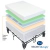 Night-Therapy-8-Therapeutic-Memory-Foam-Mattress-Bed-Frame-Set-Queen-0-0