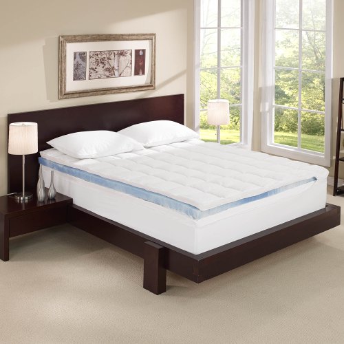 4 Enhanced Support Dual Layer Gel Memory Foam Mattress Topper –  SleepInnovations