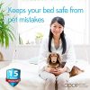 Ultra-Luxe-Bamboo-Mattress-Pad-Protector-Cover-by-Coop-Home-Goods-Waterproof-Hypoallergenic-Cooling-Topper-Queen-White-0-3