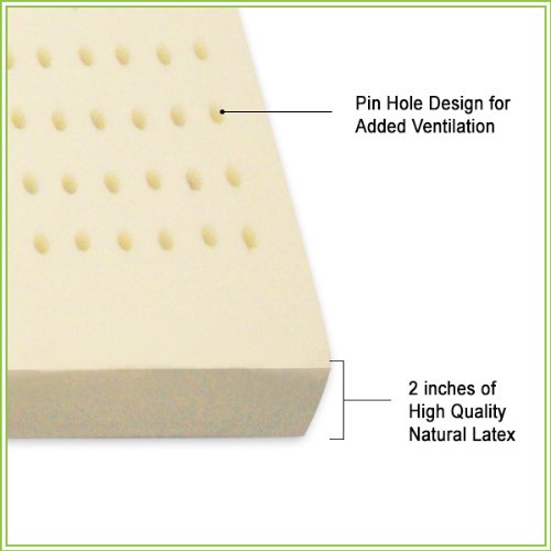 100% Natural Latex Mattress Topper King Size - mattress.news