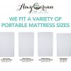 ACC-Bamboo-Pack-N-Play-Crib-Mattress-Pad-Cover-Fits-ALL-Baby-Cribs-Waterproof-Dryer-Friendly-Lifetime-Warranty-Best-Fitted-Crib-Protector-Mini-Portable-Mattresses-Comfy-Hypoallergenic-0-2