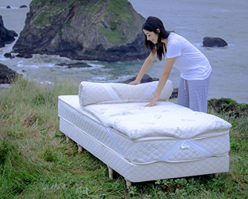 twin xlong latex mattress topper
