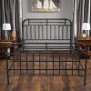 Amalia-Queen-Charcoal-Iron-Bed-Frame-0-0