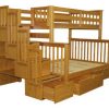 Bedz-King-Stairway-Bunk-Bed-with-2-Under-Bed-Drawers-Twin-Over-Full-Honey-0-4