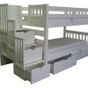 Bedz-King-Stairway-Bunk-Twin-over-Twin-Bed-with-3-Drawers-in-the-Steps-and-2-Under-Bed-Drawers-White-0-0