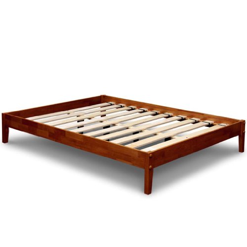 Best-Price-Mattress-Solid-Hardwood-Platform-Bed-Cherry-0