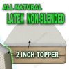 Certified-Organic-Latex-mattress-Topper-by-Organic-Textiles-Medium-firmness-2-inch-thick-Queen-size-0-1