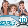 Comfort-Armor-Premium-1-Hypoallergenic-Waterproof-Mattress-Protector-Queen-Size-Vinyl-Free-0-4