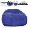 CordaRoys-Navy-Blue-Corduroy-Beanbag-Chair-King-Sleeper-0