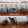 CordaRoys-Slate-Chenille-Beanbag-Chair-Full-Sleeper-0-1