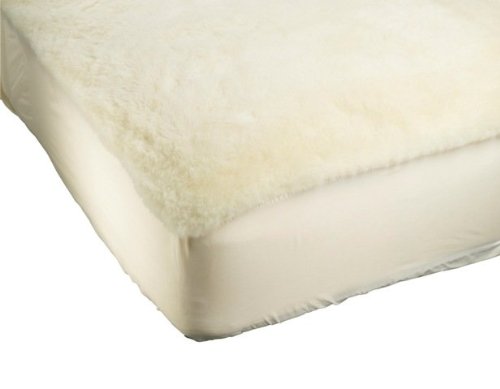 denali supreme fitted queen size wool mattress pad