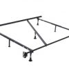 Heavy-Duty-7-Leg-Adjustable-Metal-Queen-Full-Full-XL-Twin-Twin-XL-Bed-Frame-With-Center-Support-Glides-Only-0-0