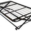 Matt-Black-Metal-Twin-Size-Day-Bed-Daybed-Frame-With-Pop-Up-Trundle-0