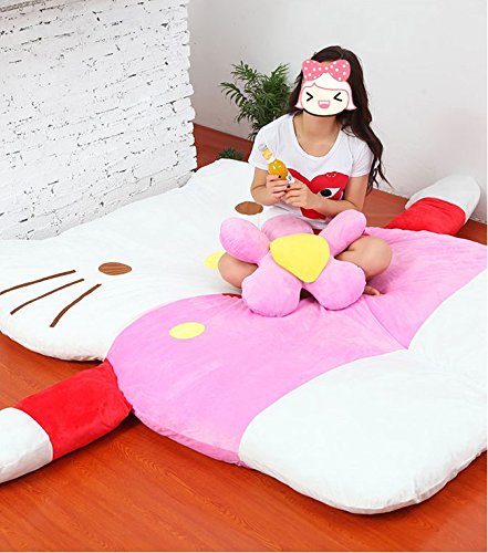 Norson Hello  Kitty  Cartoon Beanbagtwin Bed Double Bed 