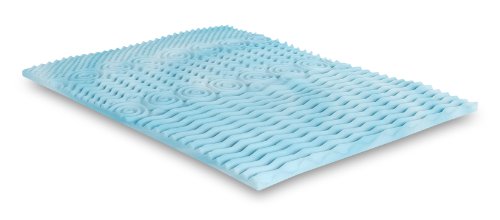 comfort rx orthopedic gel foam mattress topper