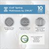 Sleep-Master-10-Inch-Pillow-Top-Pocketed-Spring-Mattress-Complete-Set-Queen-0-3