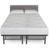 Sleep-Master-8-Inch-Quick-Response-Foam-Mattress-and-Platform-Metal-Bed-FrameMattress-Foundation-0