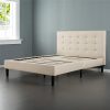 Sleep-Master-Memory-Foam-10-Inch-Mattress-and-Upholstered-Button-Tufted-Platform-Bed-Set-0-2