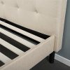 Sleep-Master-Memory-Foam-10-Inch-Mattress-and-Upholstered-Button-Tufted-Platform-Bed-Set-0-3