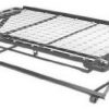 Twin-Size-Dark-Brown-Metal-Day-Bed-Daybed-Frame-Pop-Up-Trundle-0-0