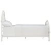 White-Antique-Vintage-Metal-Bed-Frame-in-Full-or-Queen-Size-Rustic-Wrought-Cast-Iron-Curved-Round-Headboard-and-Footboard-Victorian-Old-Fashioned-Bedroom-Furniture-Kit-Mattress-Bedding-Not-Included-0-3