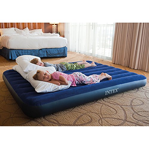 Матрас надувной intex classic downy airbed fiber 1910х990 мм высота 250мм