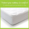 MILLIARD-Premium-Hypoallergenic-Waterproof-Quilted-Bassinet-Mattress-Pad-Cover-Fitted-Protector-with-Extra-Padding-15x33x6-0-0