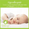 MILLIARD-Premium-Hypoallergenic-Waterproof-Quilted-Bassinet-Mattress-Pad-Cover-Fitted-Protector-with-Extra-Padding-15x33x6-0-2