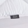 Puredown-Down-Alternative-Mattress-PadTopper-Fitted-Quilted-100Cotton-Top-and-Bottom-0-5