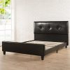 Zinus-Tufted-Faux-Leather-Platform-Bed-with-Footboard-and-Wooden-Slats-0-1