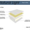 LA-Baby-Natural-Light-Two-In-One-Mattress-White-0-0