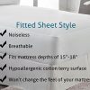 Premium-100-Waterproof-Mattress-Protector-Hypoallergenic-Vinyl-Free-Breathable-Soft-Cotton-Terry-Surface-10-Year-Warranty-From-PlushDeluxe-0-0