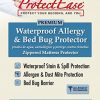 ProtectEase-Premium-Waterproof-Allergy-Bed-Bug-Mattress-Protector-0-3