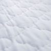 Puredown-Waterproof-Quilted-Fitted-Crib-Mattress-Pad-300-Thread-Count-100-Cotton-Fabric-White-Set-of-2-0-2