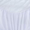 Puredown-Waterproof-Quilted-Fitted-Crib-Mattress-Pad-300-Thread-Count-100-Cotton-Fabric-White-Set-of-2-0-5