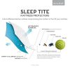 SLEEP-TITE-PR1ME-Smooth-100-Waterproof-Hypoallergenic-Mattress-Protector-with-15-year-Warranty-0-0