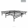 STRUCTURES-Foldable-Bed-Base-Platform-Bed-Frame-and-Box-Spring-in-One-Quick-Easy-Setup-0-2
