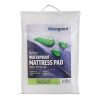 Waterguard-Fitted-Quilted-Mattress-Pad-With-100-Cotton-Top-Quiet-0-3