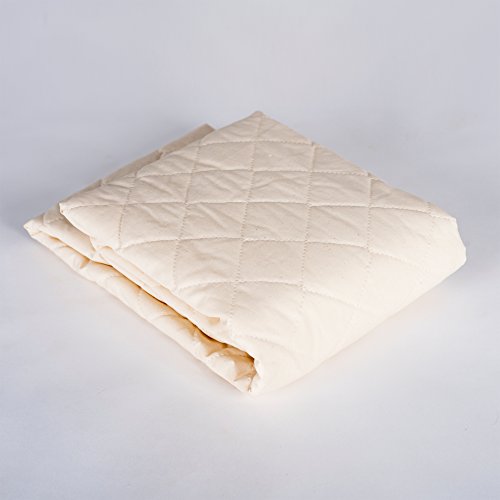 Waterproof Crib Flat Mattress Pad by QuickZip - 100% ...