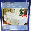 King-Size-Zippered-Mattress-Cover-Vinyl-Keeps-Out-Bed-Bugs-Dust-Mites-Water-Resistant-Protector-10-Wide-80-X-78-By-Diny-Home-Style-0