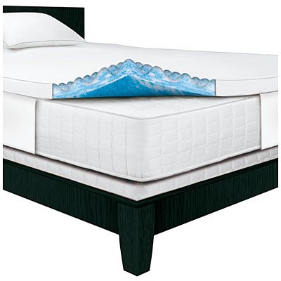 Serta Rest 3 Inch Twin Gel Memory Foam Mattress Topper ...