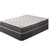 Spinal-Solution-MattressPillow-Top-Pocketed-Coil-Orthopedic-Queen-Size-Mattress-with-5-Inch-Split-Box-Spring-Acura-Collection-0-1