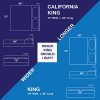 PostureLoft-14-inch-Queen-size-Gel-Memory-Foam-Mattress-with-2-Bonus-Pillows-0-5